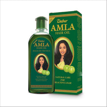 Cargar imagen en el visor de la galería, Dabur Aceite De Amla Pelo Botellas De 500ml 3 Pack