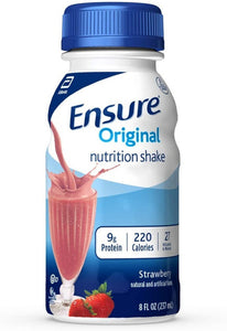 Ensure Adultos Sabor Fresa  Caja 32 Botellas De 227ml