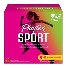 Cargar imagen en el visor de la galería, Tampones Playtex Sport Absorbencia Regular 48 Pzas