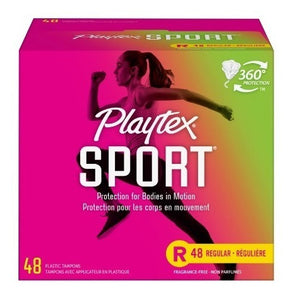 Tampones Playtex Sport Absorbencia Regular 48 Pzas