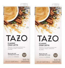 Cargar imagen en el visor de la galería, Tazo Chai Latte Orgánico Concentrado Starbucks 937ml 2 Pack