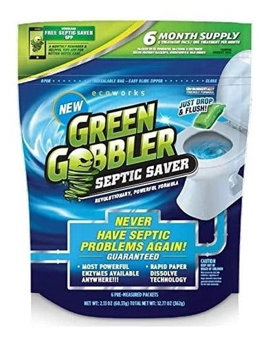 Green Gobbler Biodigestores Bacteria Enzimas Fosas Septicas