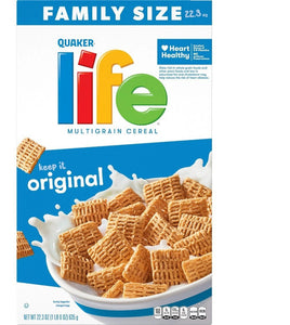 Cereal Quaker Life Multigrain Original Family Size 635g 4pck