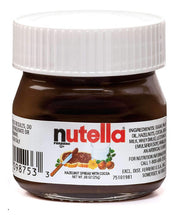 Cargar imagen en el visor de la galería, Nutella Mini Frasco Vidrio 25grs. Caja 64 Piezas