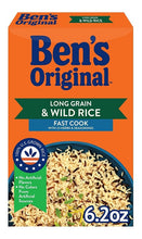 Cargar imagen en el visor de la galería, Uncle Ben&#39;s Arroz Silvestre, Grano Largo 6.2 Oz 12 Pack