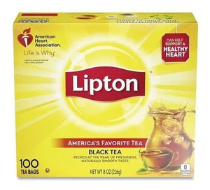 Te Negro Lipton 100 Bolsas 3 Pack