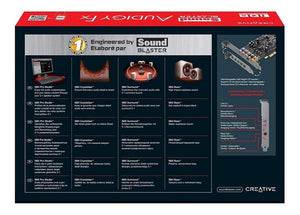Tarjeta Sonido Creative Sound Blaster Audigy Fx Pcie 5.1