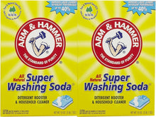 Cargar imagen en el visor de la galería, Arm &amp; Hammer Super Washing Soda 1.36 Kg 2 Pack