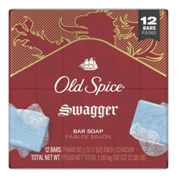 Old Spice Swagger Jabon En Barra 90 Gr 12 Pack