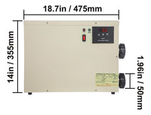 Cargar imagen en el visor de la galería, Calentador Agua Electrico Piscina Spa Hidromasaje 240v