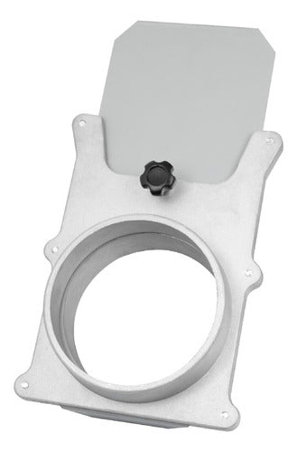 Compuerta De Aluminio Para Colector De Polvo 4 Pulgadas