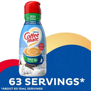 Coffee Mate Sugar Free French Vanilla 946ml 2 Pack