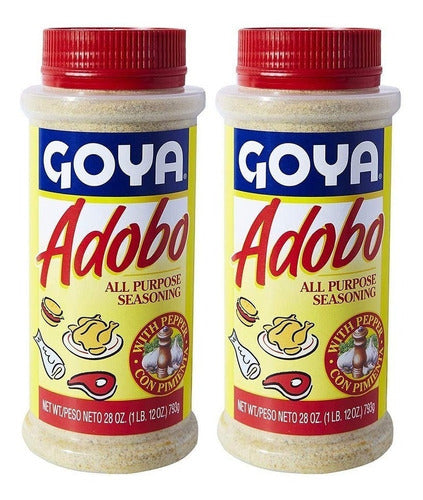 Sazonador Goya Adobo All Purpose Con Pimienta 793g 2 Pack