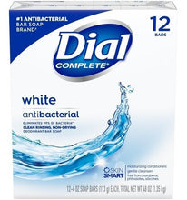 Cargar imagen en el visor de la galería, Jabón Antibacterial Dial Blanco 113 Gr 12 Pack