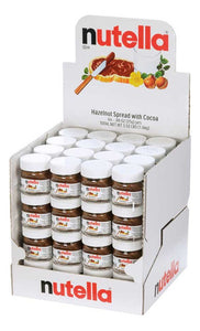 Nutella Mini Frasco Vidrio 25grs. Caja 64 Piezas