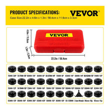 Cargar imagen en el visor de la galería, Kit Dados Filtros Aceite Cambio Llave 30 Piezas Estuche