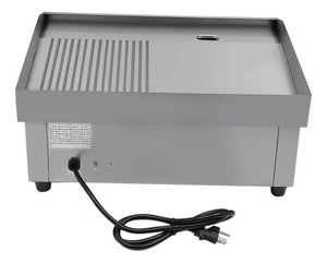 Parrilla Comal Plancha Industrial Eléctrica  55 Cm 110v