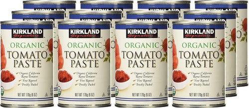 Pasta De Tomate Organico Kirkland 12 Latas De 6oz