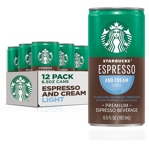 Starbucks Double Shot Café Express Crema Light 6,5oz/12 Lata
