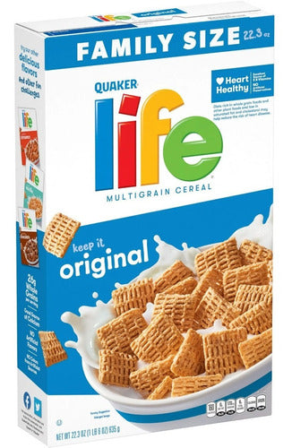 Cereal Quaker Life Multigrain Original Family Size 635g 4pck