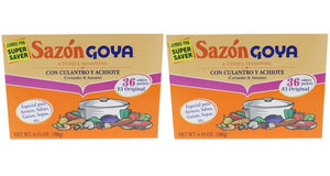 Sazon Goya Con Culantro Y Achiote 180g 2 Pack