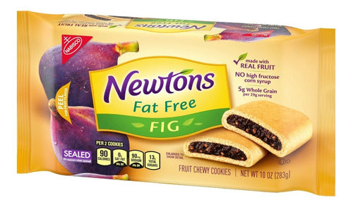 Newtons Fat Free Soft & Fruit Chewy Fig Cookies 283g 3 Pack