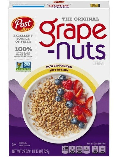 Cereal Grape Nuts Original Importado 822grs 2 Pack