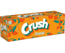 Cargar imagen en el visor de la galería, Refresco 12 Piezas Crush Orange (355ml C/lata) 2 Cajas