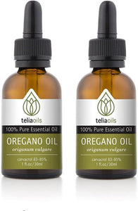 Aceite De Orégano Súper Fuerza 83-85% 1 Oz 2 Pack