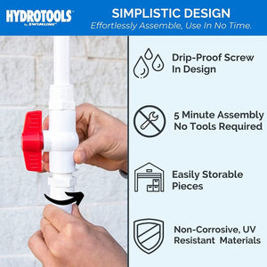 Ducha Regadera Para Albercas Piscinas Jardín Hydrotools