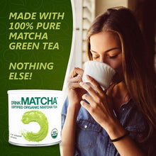 Cargar imagen en el visor de la galería, Té Verde Matcha Orgánico 454g Certificado En Polvo