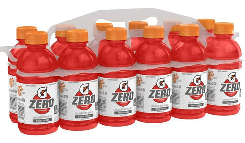 Gatorade Zero Sugar Fruit Punch 12pack (sin Azúcar) 2 Cajas