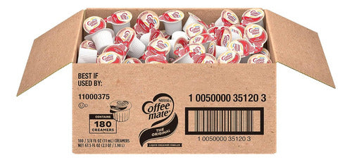 Cremador Café Coffee-mate Original  Liquido Caja 180 Pz Msi
