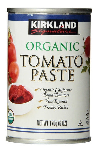 Pasta De Tomate Organico Kirkland 12 Latas De 6oz