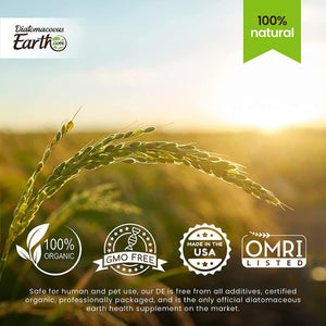 Tierra De Diatomeas, Grado Alimenticio, 10 Libras