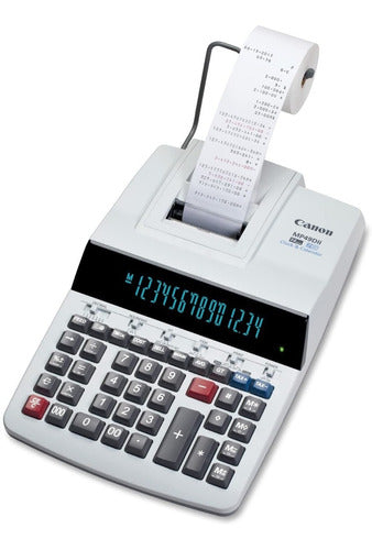 Calculadora Canon Productos De Oficina Mp27dii Impresión