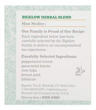 Cargar imagen en el visor de la galería, Té De Menta Bigelow Medley Herba 20 Bolsas Caja 6 Pack