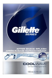 Locion Gillette Series Coolwave After Shave 100ml 4 Pack