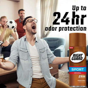 Right Guard Sport Original Desodorante Aerosol Spray 4 Pzas