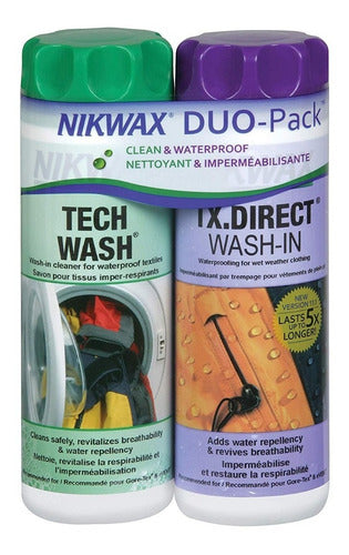 Nikwax Limpiador A Base De Jabón P/ropa Impermeable Duo-pack