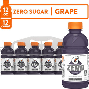 Gatorade Zero Sugar 12pack Uva (cero Azúcar) 2 Cajas