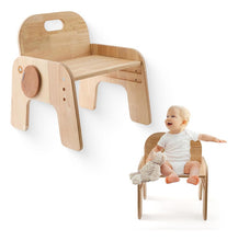 Cargar imagen en el visor de la galería, Silla Infantil Montessori De Madera Ajustable Para Niños