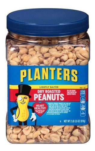 Planters Cacahuates Tostados Bajos En Sodio 978 Gr