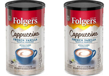 Cargar imagen en el visor de la galería, 2 Café Folgers Cappuccino French Vanilla 453g