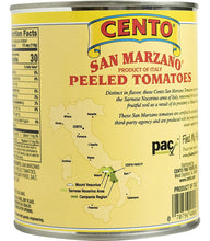 Cargar imagen en el visor de la galería, Cento San Marzano Certificado Tomates Lata 28 Oz 6 Pack