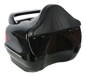 Caja Maletero Trasera Con Luz Para Moto Universal Con Llaves