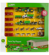 Cargar imagen en el visor de la galería, Juguetes Granja Juego John Deere Set De Caballos Niños 70pcs