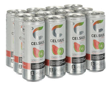 Cargar imagen en el visor de la galería, Celsius Kiwi Guayaba Energy Drink, Cero Azúcar, 12 Pack