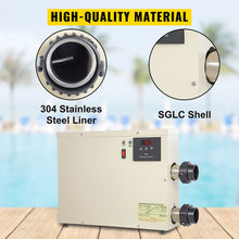 Cargar imagen en el visor de la galería, Calentador Agua Electrico Piscina Spa Hidromasaje 240v