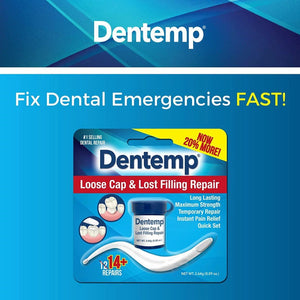 Dentemp Reparador De Dentaduras Coronas Denture Kit